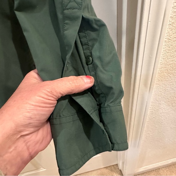 REI Green Wilderness Outdoorsy Button Down Shirt XL - Picture 7 of 10